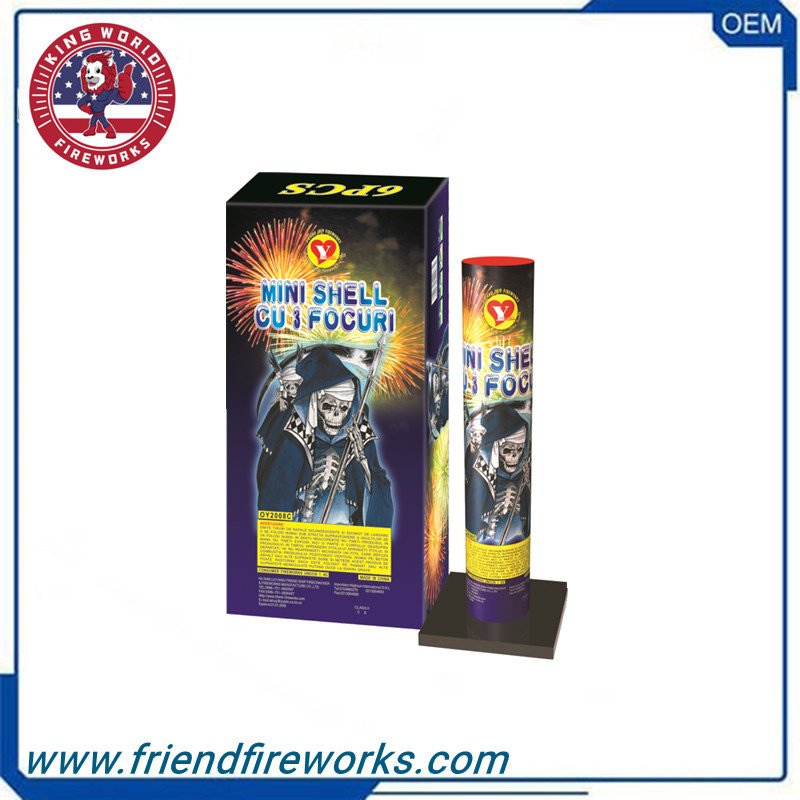 Item No: OY-2008C OEM Mini Cu 3 Focuri Fireworks From Liuyang Factory