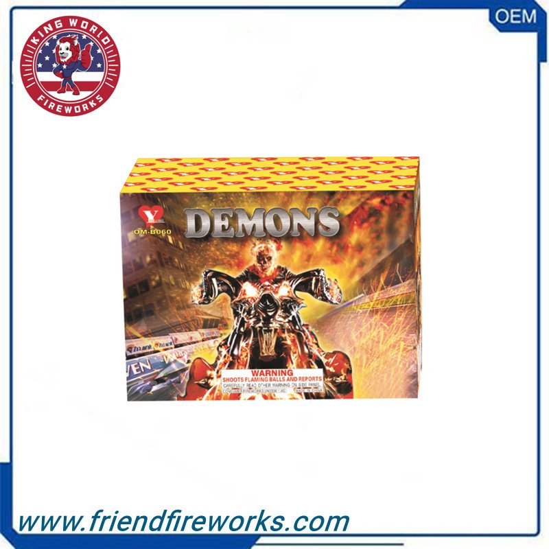 Item No: OM-B060  0.6 inch 20 Shots Cake Fireworks From Liuyang Factory