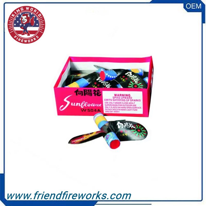 Item No:OY-W504A Sun Flower Fireworks(Large) From Liuyang Factory