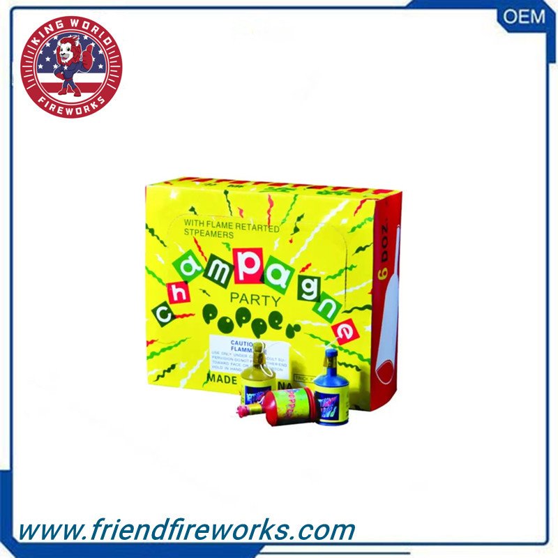 Item No:OY-T8502A Champagne Party Popper Fireworks