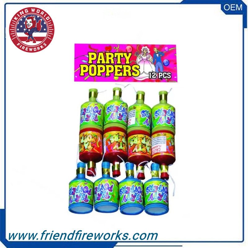Item No:OY-T8502 Party Popper 12 PCS Fireworks