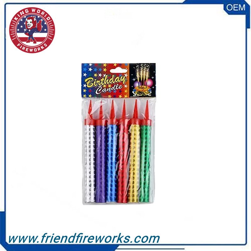 Item No:OYI045C 45 Sec 12CM Birthday Candle Fireworks