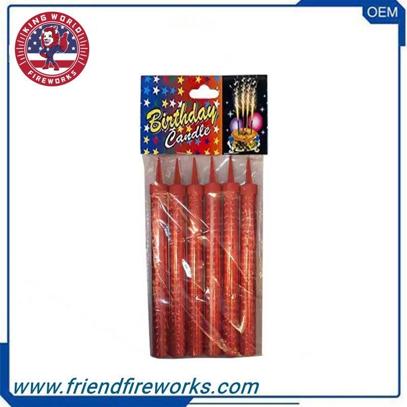 Item No:OYI060 60 Sec 15CM Birthday Candle Fireworks