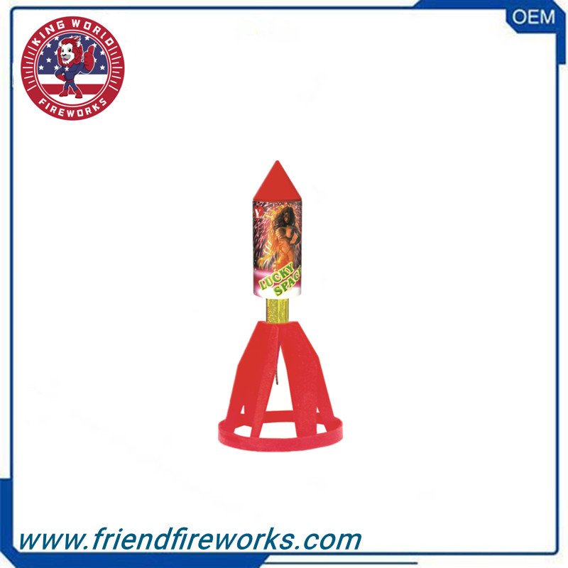 Item No: OY21-042B CHALLENGER MISSILE SILVER FISH From Liuyang Factory