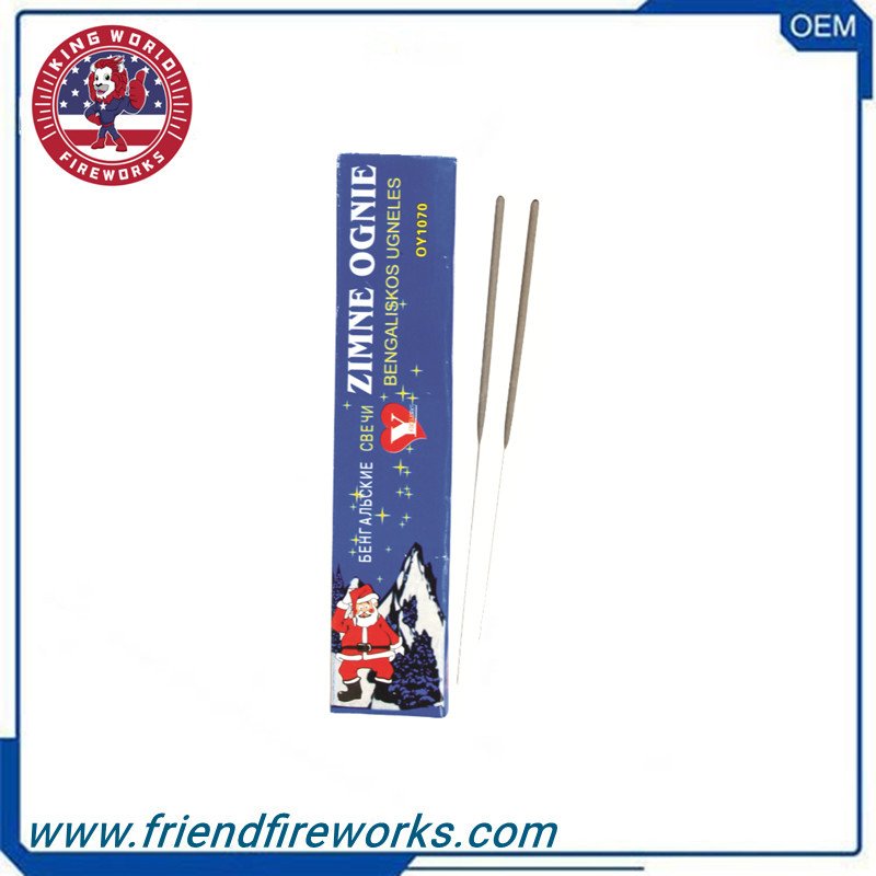 Item No:OY1070  OEM 7 Inch Golden Sparklers From Liuyang Factory
