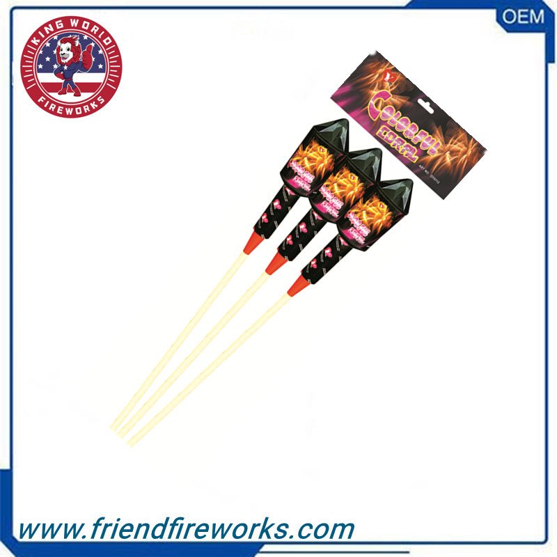 Item No: OY0112 Three huge breaks Assorted Rocket Fireworks From Liuyang Factory