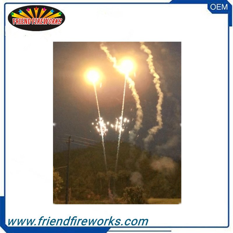 Item No:OYSDC1204 1.2 Inch Single Tube White Glitter Mine Lemon Light Beads(Image is 1 Shot+1 Shot Symmetrical Sonnection)