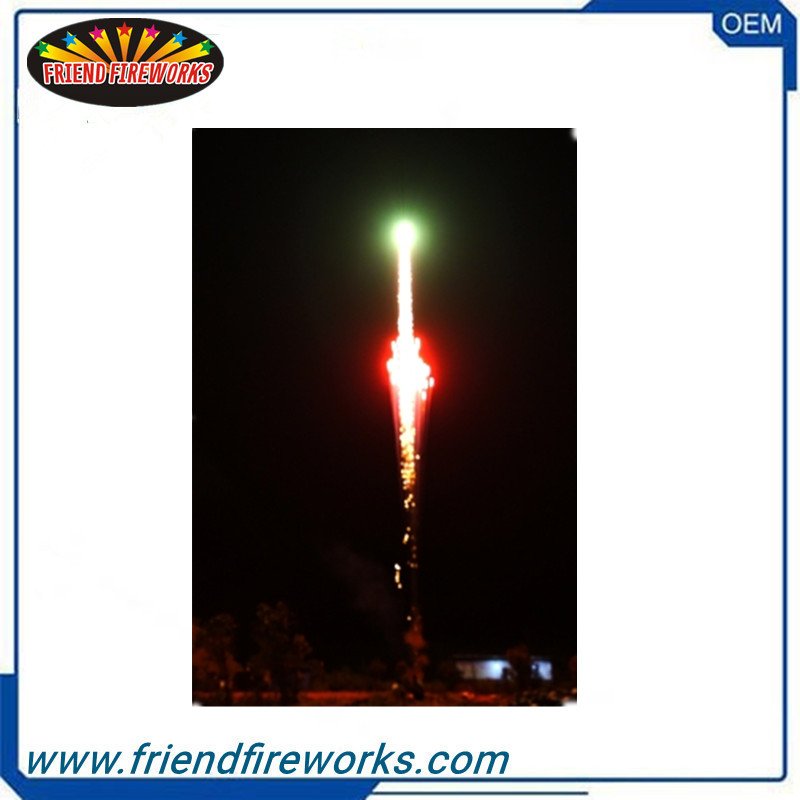 Item No:OY-DC175019 1.75 Inch Green Tiger Tail With Red Mine