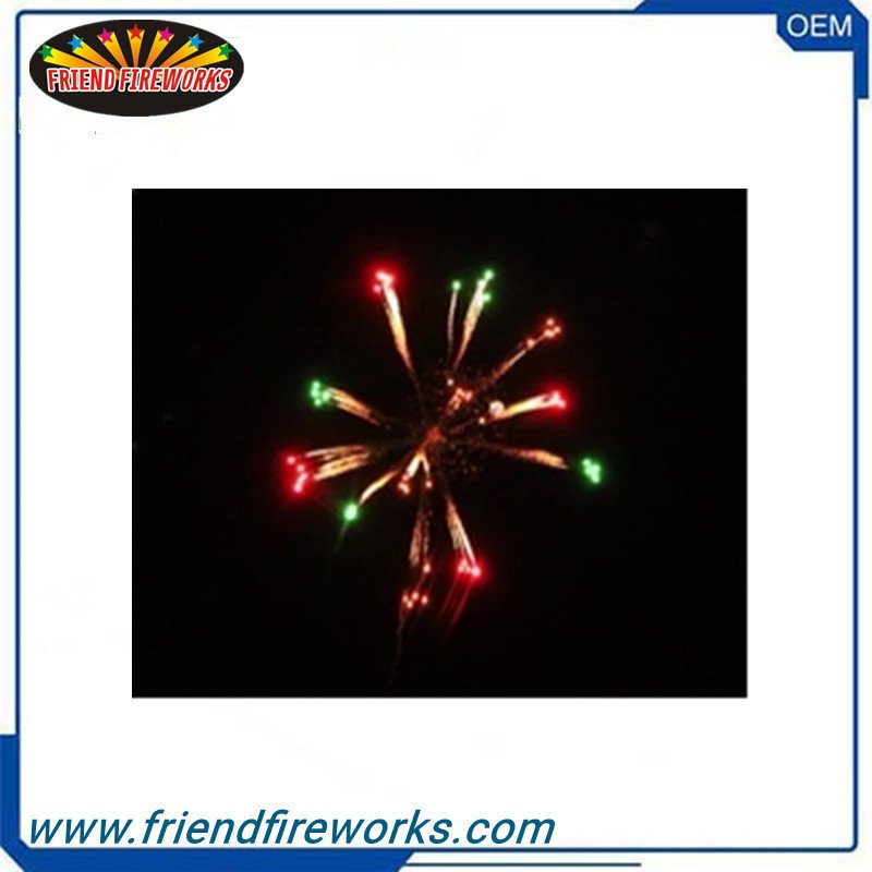 Item No:OYBD6009 6 Inch colored iron tree flower ball with nepheline core