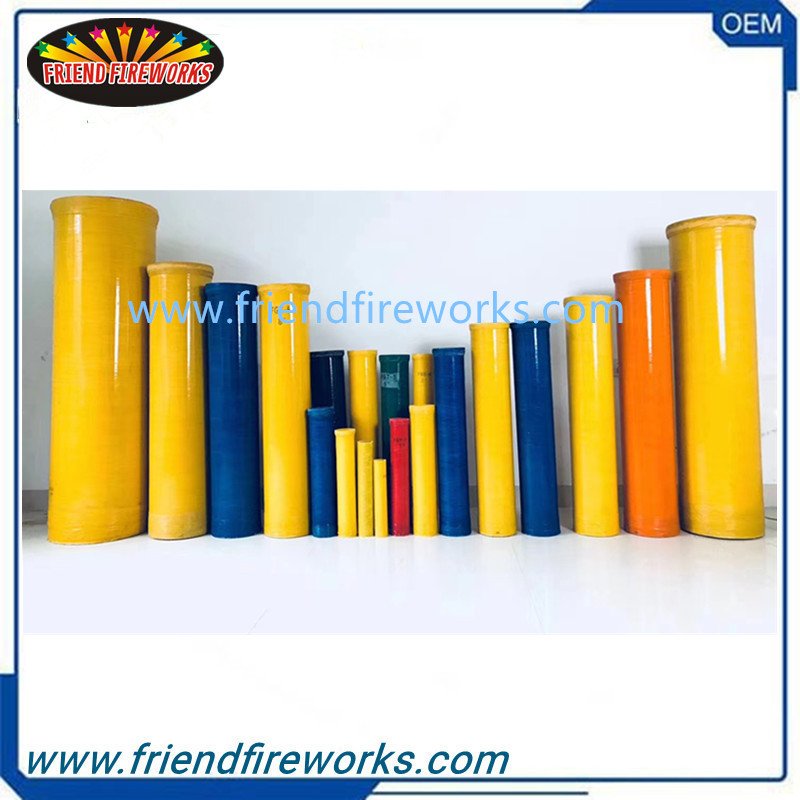 Good quality professional fiberglass fireworks mortar tubes for display fireworks fireworks mortar tubes made in china