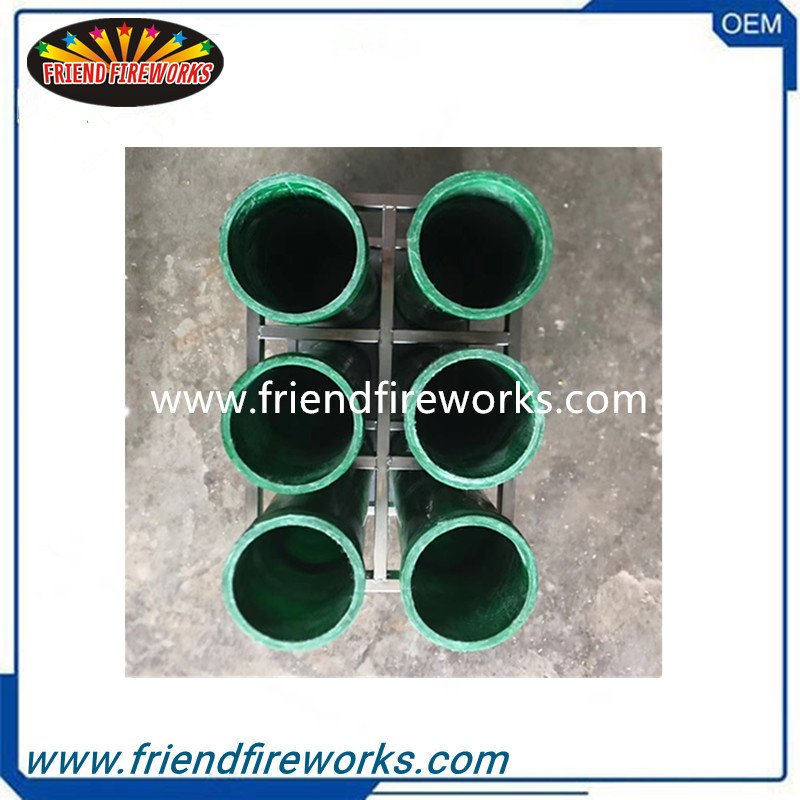 Fiberglass Mortar Tubes 1.75 In 6 Shot Rack Starr Fireworks fireworks display shell mortars made in china