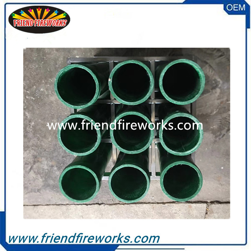 2 inch single shots fireworks pyrotechnic aluminum alloy display racks ...