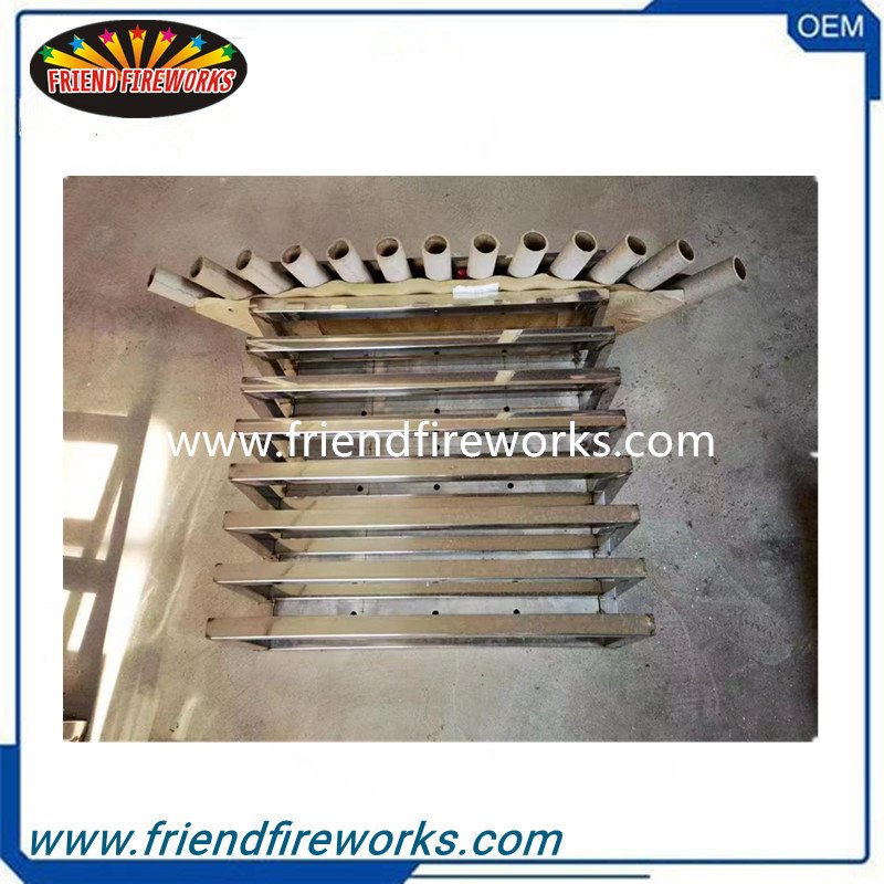 Professional Single Row Stainless Steel Rack 1.2 Inch 13 Shots Made in China