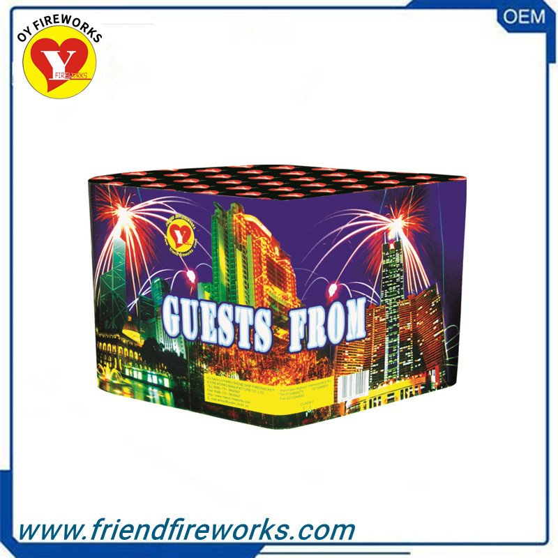 Item No: FC1610001  0.6 Inch 100 shots Fireworks From Liuyang Factory