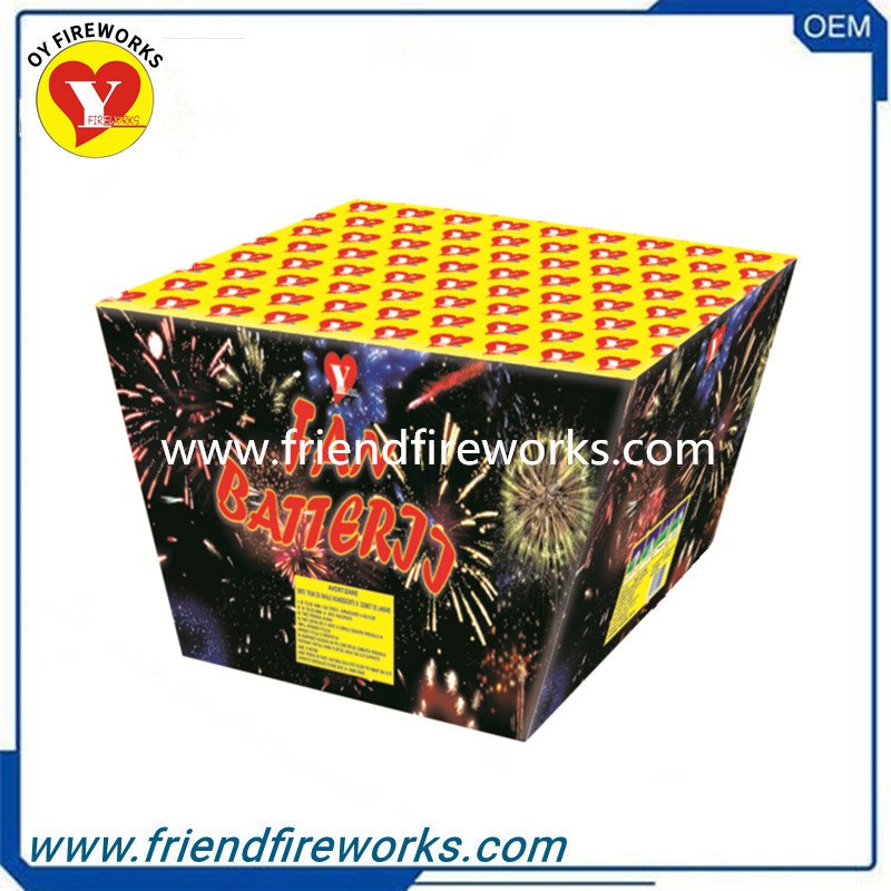 Item No: FC2010001F   0.8 Inch 100 shots of Fan Fireworks From Liuyang Factory